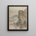 Paesaggio - Kawabata Gyokushō — quadro incorniciato alla parete