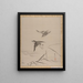 Petits oiseaux et bambou - Kawabata Gyokushō — quadro incorniciato alla parete