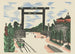 Torii de Kudan - Kawakami Sumio — vista dell’opera