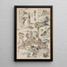 Fête de peinture - Kawanabe Kyōsai — quadro incorniciato alla parete