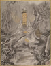 Kannon in abito bianco - Kawanabe Kyōsai — vista dell’opera