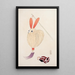 Illustrations collectées de jouets japonais par Kyōsen Pl071 - Kawasaki Kyōsen — quadro incorniciato alla parete