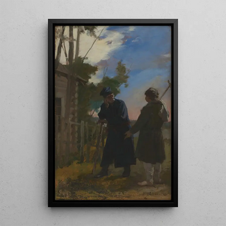 Kazimierz Alchimowicz - The Nobleman and the Peasant.webp