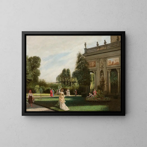 Wilanów - Kazimierz Mirecki — quadro incorniciato alla parete