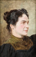 Portrait d'une dame souriante - Kazimierz Pochwalski — vista dell’opera