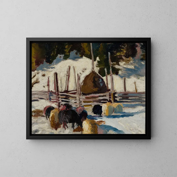 Studio paesaggio - Kazimierz Sichulski — quadro incorniciato alla parete