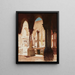Corte del monastero di Monreale a Palermo - Kazimierz Stabrowski — quadro incorniciato alla parete