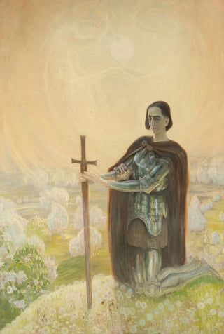 Kazimierz Stabrowski - Prayer at the battle field.webp