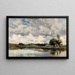 Paesaggio vicino a Pangbourne - Keeley Halswelle — quadro incorniciato alla parete