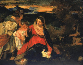Dopo la Madonna con i conigli di Tiziano - Kenyon Cox — vista dell’opera