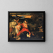 Dopo la Madonna con i conigli di Tiziano - Kenyon Cox — quadro incorniciato alla parete