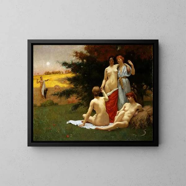 Une Éclogue - Kenyon Cox — quadro incorniciato alla parete
