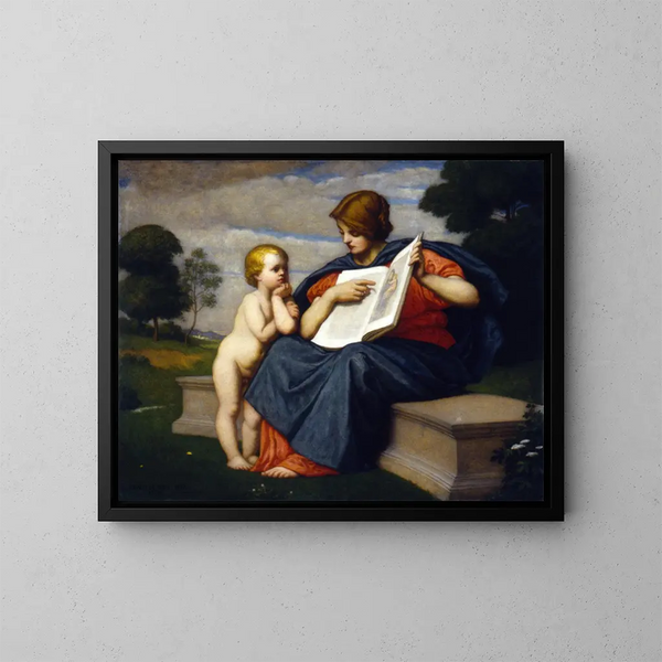 Libro di immagini - Kenyon Cox — quadro incorniciato alla parete