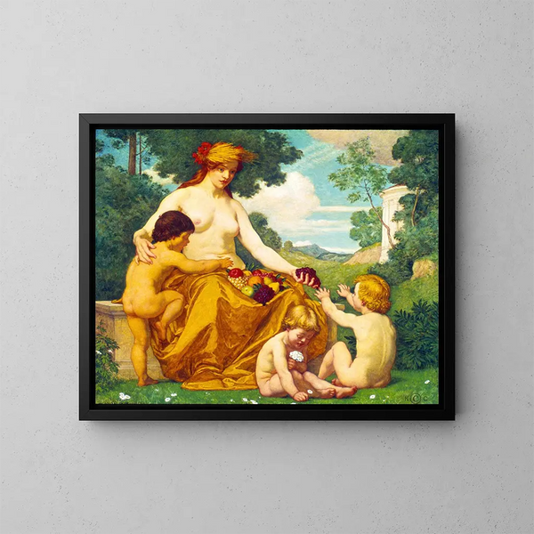 Abondance - Kenyon Cox — quadro incorniciato alla parete
