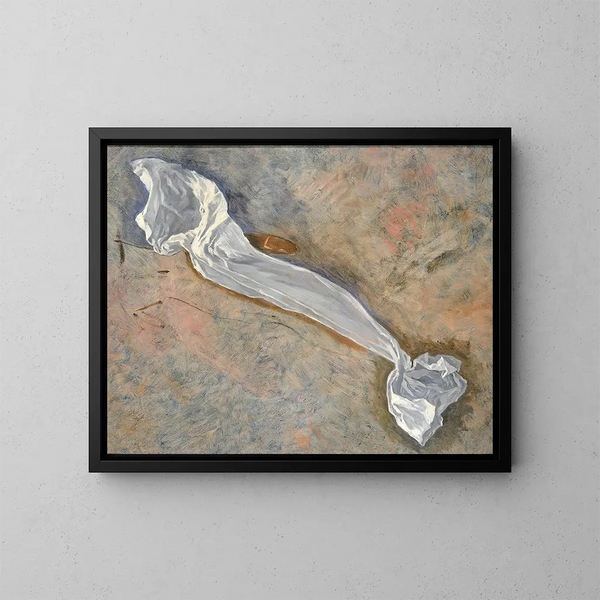 Studio per il drappeggio della Caccia dell'Ideale - Kenyon Cox — quadro incorniciato alla parete