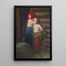 Filles du village - Kirill Vikentevich Lemokh — quadro incorniciato alla parete
