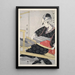 Hataori Tissage sur un métier - Kitagawa Utamaro — quadro incorniciato alla parete