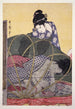 Horogaya Moustiquaire pour bébé - Kitagawa Utamaro — vista dell’opera