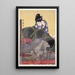 Horogaya Moustiquaire pour bébé - Kitagawa Utamaro — quadro incorniciato alla parete