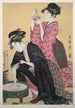 Kingyo Poisson rouge - Kitagawa Utamaro — vista dell’opera