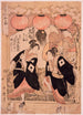 Festival Niwaka Yoshiwara Performance de la danza di contemplazione dei fiori - Kitagawa Utamaro — vista dell’opera