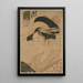 Portrait de beauté Takigawa au giya - Kitagawa Utamaro — quadro incorniciato alla parete