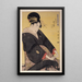 Tamaya uchi Hanamurasaki Sekiya Teriha Hanamurasaki du Tamaya Sekiya Teriha - Kitagawa Utamaro — quadro incorniciato alla parete