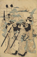 Femmes errantes - Kitagawa Utamaro — vista dell’opera