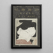 Visages de l'ukiyo-e - Kitano Tsunetomi — quadro incorniciato alla parete