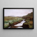 Studio di una torbiera su Jæren - Kitty Kielland — quadro incorniciato alla parete