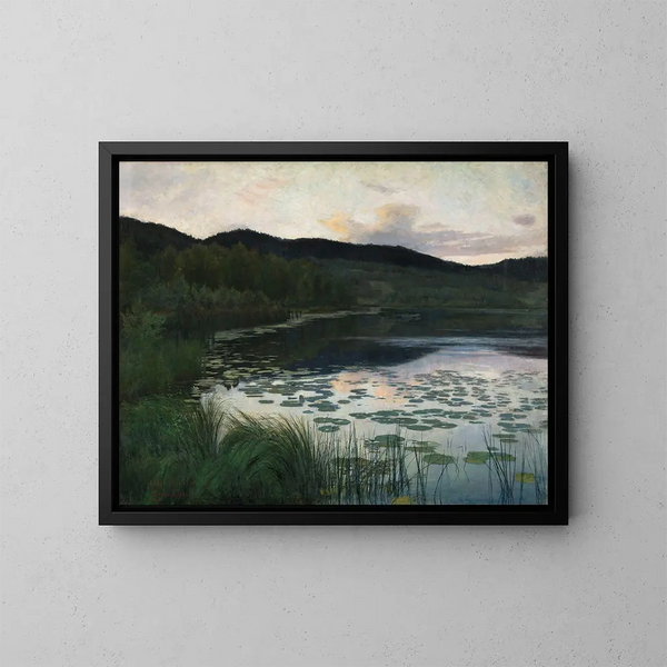 Notte d'estate - Kitty Kielland — quadro incorniciato alla parete