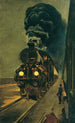Le train express - Klemens Brosch — vista dell’opera