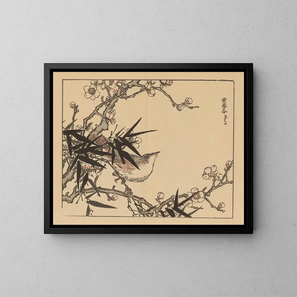 Bairei gafu Pl01 - Kono Bairei — quadro incorniciato alla parete