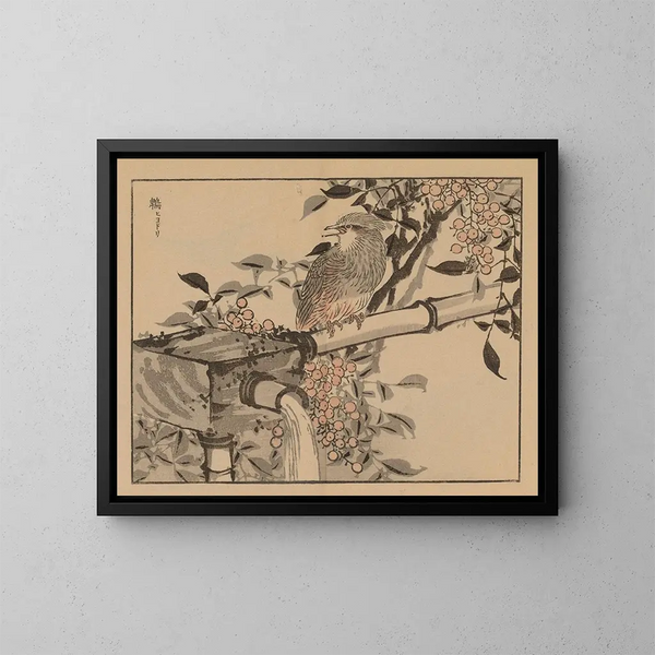 Bairei gafu, piana 49 - Kono Bairei — quadro incorniciato alla parete