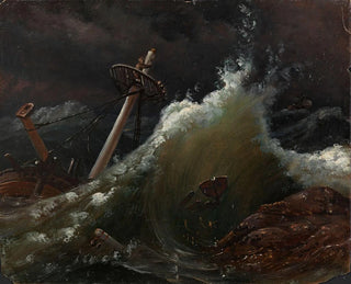 Naufrage - Knud Baade — vista dell’opera