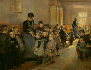 Knud Erik Larsen - A break at school.webp