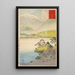 La source sulfureuse di Yumoto a Nikkō - Kobayashi Kiyochika — quadro incorniciato alla parete