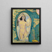 Venere nella grotta - Koloman Moser — quadro incorniciato alla parete