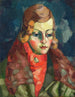 Ritratto di una dama - Konrad Mägi — vista dell’opera