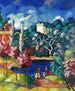 Paesaggio italiano - Konrad Mägi — vista dell’opera