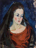 Ritratto di una donna - Konrad Mägi — vista dell’opera