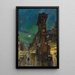 Paesaggio urbano - Konstantin Alexeïevitch Korovine — quadro incorniciato alla parete