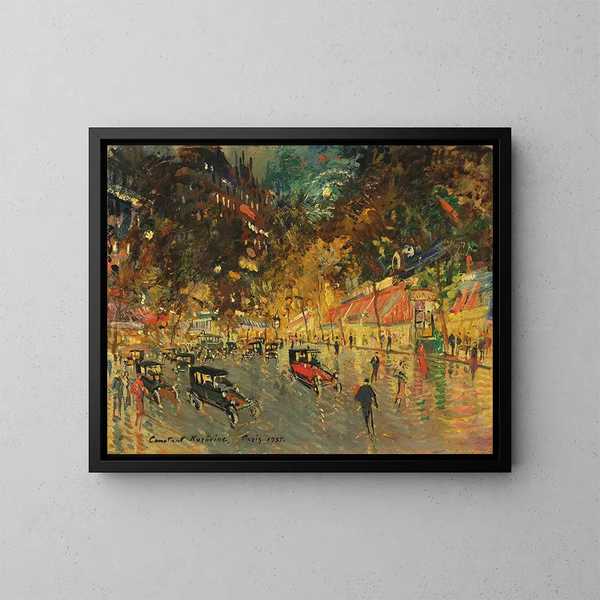Grands Boulevards Richelieu-Drouot - Konstantin Alexeïevitch Korovine — quadro incorniciato alla parete