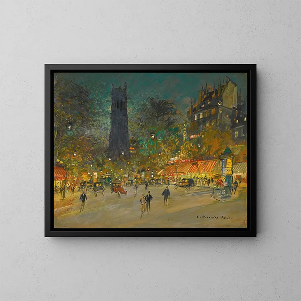 La tour Saint-Jacques - Konstantin Alexeïevitch Korovine — quadro incorniciato alla parete