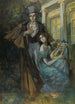 Pouchkine et la muse - Konstantin Alexeïevitch Korovine — vista dell’opera
