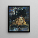 Sirene - Konstantin Egorovich Makovsky — quadro incorniciato alla parete