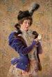 Portrait de Maria Alexeevna Makovskaya - Konstantin Egorovich Makovsky — vista dell’opera