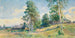 Villaggio russo in primavera - Konstantin Egorovich Makovsky — vista dell’opera