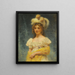 Châle giallo - Konstantin Egorovich Makovsky — quadro incorniciato alla parete