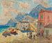 Una città costiera in Spagna - Konstantin Ivanovich Gorbatov — vista dell’opera